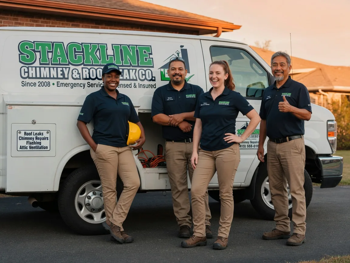 Chimney flashing repair company in Trego, WI
